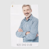 Serviette De Golf Photo du père (Devant)