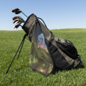 Serviette De Golf Photo Golf Towel (Vert)