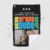 Serviette De Golf Photo Grand-Duc Grand-père (En situation)