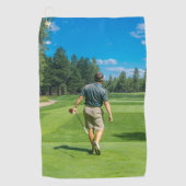 Serviette De Golf Photo personnalisée (Devant)