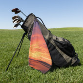 Serviette De Golf Photo personnalisée (Vert)