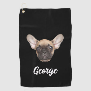 Serviette De Golf Photo personnalisée Animal de compagnie Chien Chat
