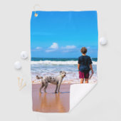 Serviette De Golf Photo personnalisée Golf Towel avec vos photos Des (En situation)