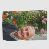 Serviette De Golf Photographie de l'adversaire (Horizontal)