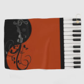Serviette De Golf Piano (Horizontal)