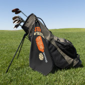 Serviette De Golf Pickleball - Restez Hors De La Cuisine (Vert)