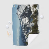 Serviette De Golf Pics neigeux du Grand Teton (En situation)