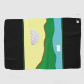 SERVIETTE DE GOLF PIÈCE DE BUNKER (Horizontal)