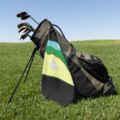 SERVIETTE DE GOLF PIÈCE DE BUNKER (Vert)