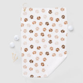 Serviette De Golf Pieds de chien (En situation)