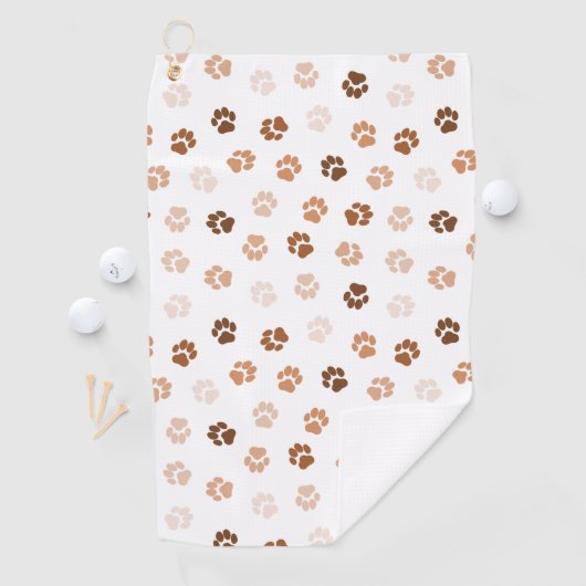 Serviette De Golf Pieds de chien (En situation)