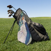 Serviette De Golf Pierre-Auguste Renoir - Danse à Bougival (Vert)