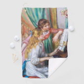Serviette De Golf Pierre Auguste Renoir - Jeunes filles au piano (En situation)