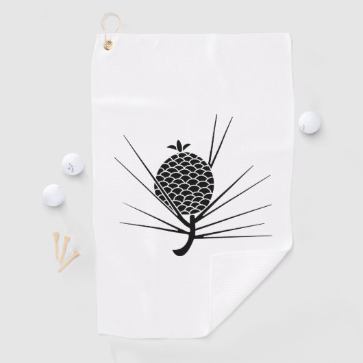 Serviette De Golf Pine (En situation)