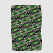 Serviette De Golf Pinecones miniatures - Gros plan sur Motif Abstrai (Devant)