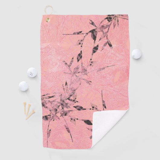 Serviette De Golf pink (En situation)