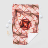 Serviette De Golf Pinkish gigantic Pearl flowers (En situation)