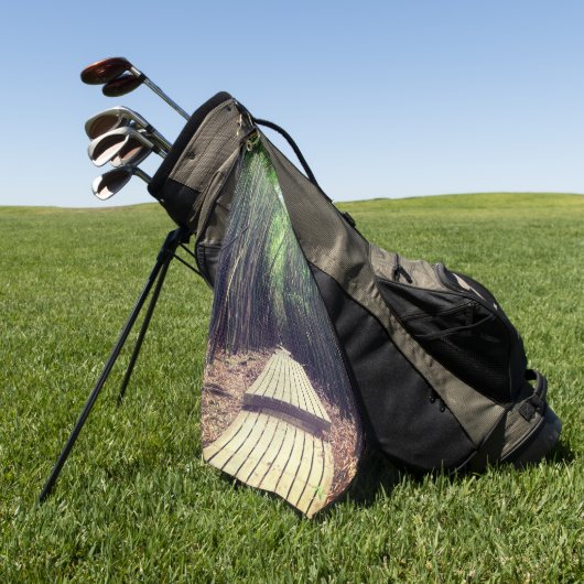 SERVIETTE DE GOLF PIPIWAI TRAIL BAMBOU FORÊT MAUI HAWAII HALEAKALA (Vert)