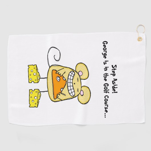 Serviette De Golf Pizza Cheese (Horizontal)
