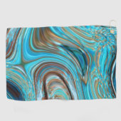 Serviette De Golf plage rustique Turquoise Bois Turquoise Grange Boi (Horizontal)