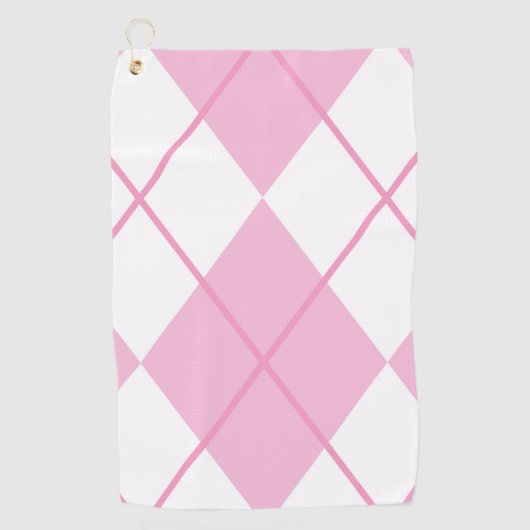 Serviette De Golf Plaid (Devant)