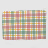 Serviette De Golf Plaid (Horizontal)