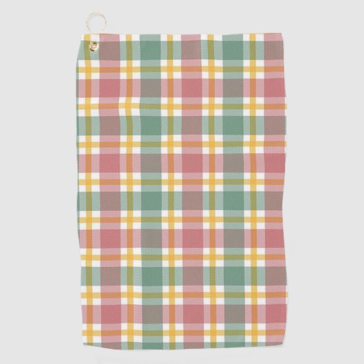 Serviette De Golf Plaid (Devant)