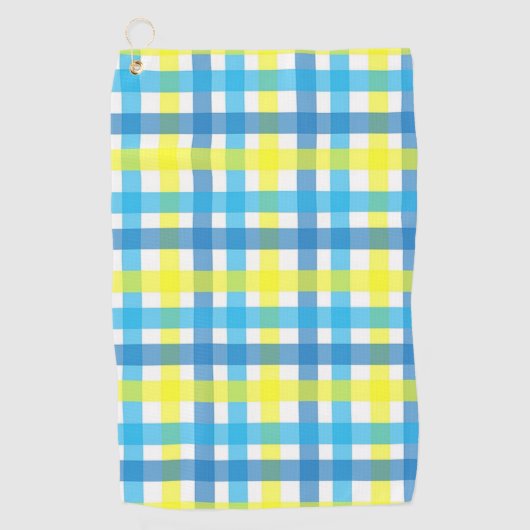 Serviette De Golf Plaid (Devant)