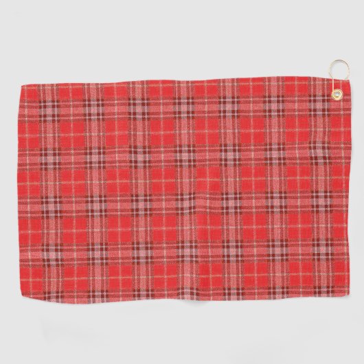 Serviette De Golf Plaid (Horizontal)