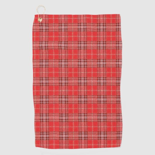 Serviette De Golf Plaid (Devant)