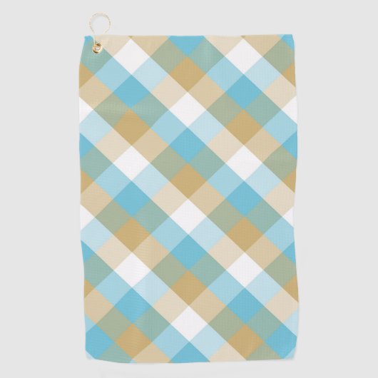 Serviette De Golf Plaid (Devant)