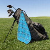 Serviette De Golf Plaid (Vert)