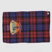 Serviette De Golf Plaid Best Papa Par Par Fête des pères (Horizontal)
