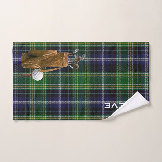 Serviette de golf Plaid MacKellar (Serviette à main)