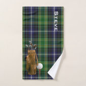 Serviette de golf Plaid MacKellar (Serviette à main)