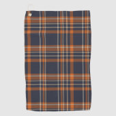 Serviette De Golf Plaid rustique Noël/hiver (Devant)