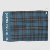 Serviette De Golf Plaids sur mesure Cadeaux de retraite sportive pou (Horizontal)