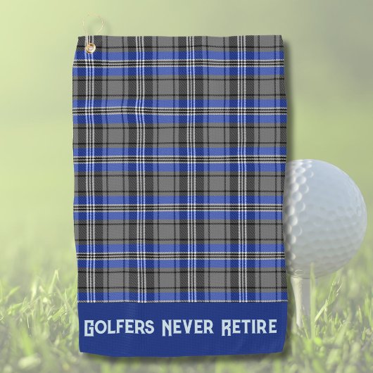 Serviette De Golf Plaids sur mesure Cadeaux de retraite sportive pou