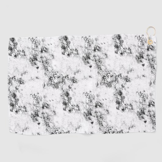 Serviette De Golf plan de terrain Dix-sept (Horizontal)