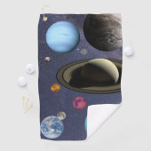 Serviette De Golf Planètes du système solaire (En situation)