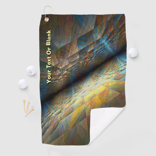 Serviette De Golf Plans parallèles (En situation)