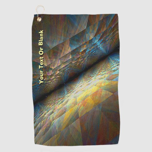 Serviette De Golf Plans parallèles (Devant)