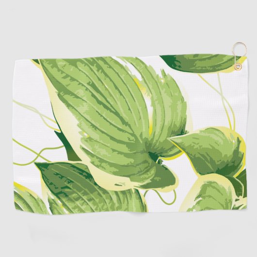 Serviette De Golf Plante de ficus 2 (Horizontal)