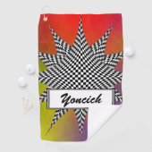 Serviette De Golf Plasma moderne par Kenneth Yoncich (En situation)
