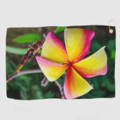 Serviette De Golf Plumeria rubra (Horizontal)