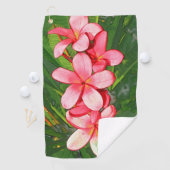 Serviette De Golf Plumerias (En situation)