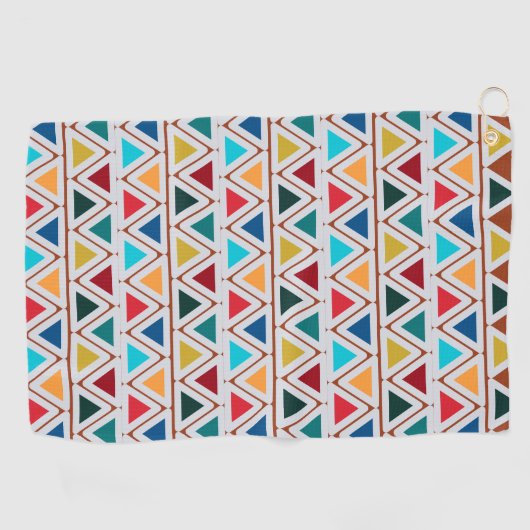 Serviette De Golf Plumes du sud-ouest (Horizontal)