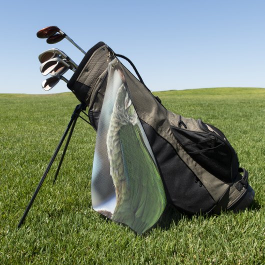 Serviette De Golf Plus de Faux porc de couverture (Vert)