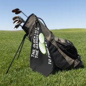 Serviette De Golf Plus J'Ai De Difficulté À Trouver Mes Boules (Vert)