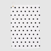 Serviette De Golf Point de polka (Devant)